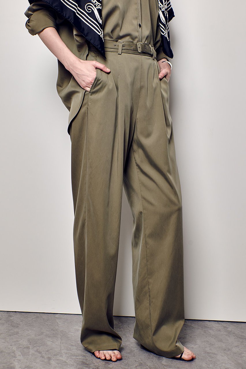 【アルアバイル/allureville】のフィブリルタックパンツ 人気、トレンドファッション・服の通販 founy(ファニー) 　ファッション　Fashion　レディースファッション　Fashion for Women　パンツ　Pants & Trousers　2025年　2025　2025-2026秋冬・A/W　Autumn/Winter 2025–26 AW25–26　エレガント 上品　Elegant　ストレート　Straight, Straight Cut　セットアップ　Set-Up, Coordinated Outfit　ビンテージ　Vintage, Retro Style　秋　Autumn　A/W・秋冬　Autumn/Winter　other-8|ID: prp329100004630863 ipo3291000000033313741