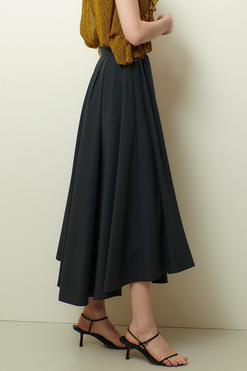 【アルアバイル/allureville】のタイプライターイレギュラーヘムスカート 人気、トレンドファッション・服の通販 founy(ファニー) 　ファッション　Fashion　レディースファッション　Fashion for Women　スカート　Skirts　ロングスカート　Long Skirts / Maxi & Midi Skirts　2025年　2025　2025-2026秋冬・A/W　Autumn/Winter 2025–26 AW25–26　おすすめ　Recommended / Our Picks　アシンメトリー　Asymmetrical Style　コンパクト　Compact, Small Size　スウェット / スエット　Sweatshirt, Sweatwear　パープル　Purple, Violet　ヘムライン　Hemline, Bottom Cut　ボトム　Bottoms, Lower Wear　ロング　Long, Long-Length　夏　Summer　秋　Autumn　A/W・秋冬　Autumn/Winter　other-7|ID: prp329100004630867 ipo3291000000033313786