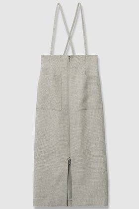 【アルアバイル/allureville】 メランジピンヘッドサススカート人気、トレンドファッション・服の通販 founy(ファニー) ファッション Fashion レディースファッション Fashion for Women スカート Skirts ロングスカート Long Skirts / Maxi & Midi Skirts 2025年 2025 2025-2026秋冬・A/W Autumn/Winter 2025–26 AW25–26 おすすめ Recommended / Our Picks サスペンダー Suspenders, Braces ジップ Zip, Zipper スリット Slit, Slit Detail ツイード Twill, Twill Weave トレンド Trend, Trending Now フロント Front, Front Design ロング Long, Long-Length 秋 Autumn A/W・秋冬 Autumn/Winter |ID:prp329100004630868