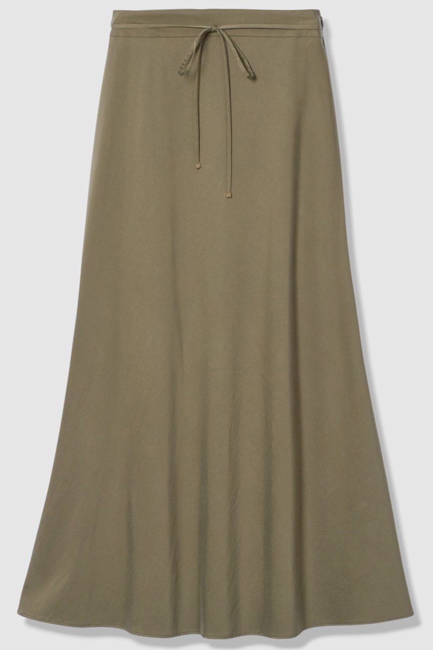 【アルアバイル/allureville】のフィブリルバイヤスナロースカート インテリア・キッズ・メンズ・レディースファッション・服の通販 founy(ファニー) 　ファッション　Fashion　レディースファッション　Fashion for Women　スカート　Skirts　ロングスカート　Long Skirts / Maxi & Midi Skirts　おすすめ　Recommended / Our Picks　エレガント 上品　Elegant　スウェット / スエット　Sweatshirt, Sweatwear　セットアップ　Set-Up, Coordinated Outfit　ビンテージ　Vintage, Retro Style　フレア　Flare, Flared　ブルゾン　Blouson, Bomber Jacket　ベスト　Vest, Waistcoat　リラックス　Relax, Relaxed Fit　ロング　Long, Long-Length　秋　Autumn　カーキ|ID: prp329100004630869 ipo3291000000035511864