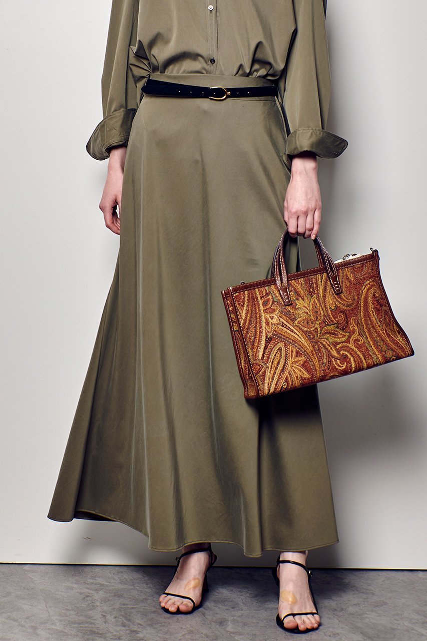 【アルアバイル/allureville】のフィブリルバイヤスナロースカート 人気、トレンドファッション・服の通販 founy(ファニー) 　ファッション　Fashion　レディースファッション　Fashion for Women　スカート　Skirts　ロングスカート　Long Skirts / Maxi & Midi Skirts　おすすめ　Recommended / Our Picks　エレガント 上品　Elegant　スウェット / スエット　Sweatshirt, Sweatwear　セットアップ　Set-Up, Coordinated Outfit　ビンテージ　Vintage, Retro Style　フレア　Flare, Flared　ブルゾン　Blouson, Bomber Jacket　ベスト　Vest, Waistcoat　リラックス　Relax, Relaxed Fit　ロング　Long, Long-Length　秋　Autumn　other-4|ID: prp329100004630869 ipo3291000000035511867