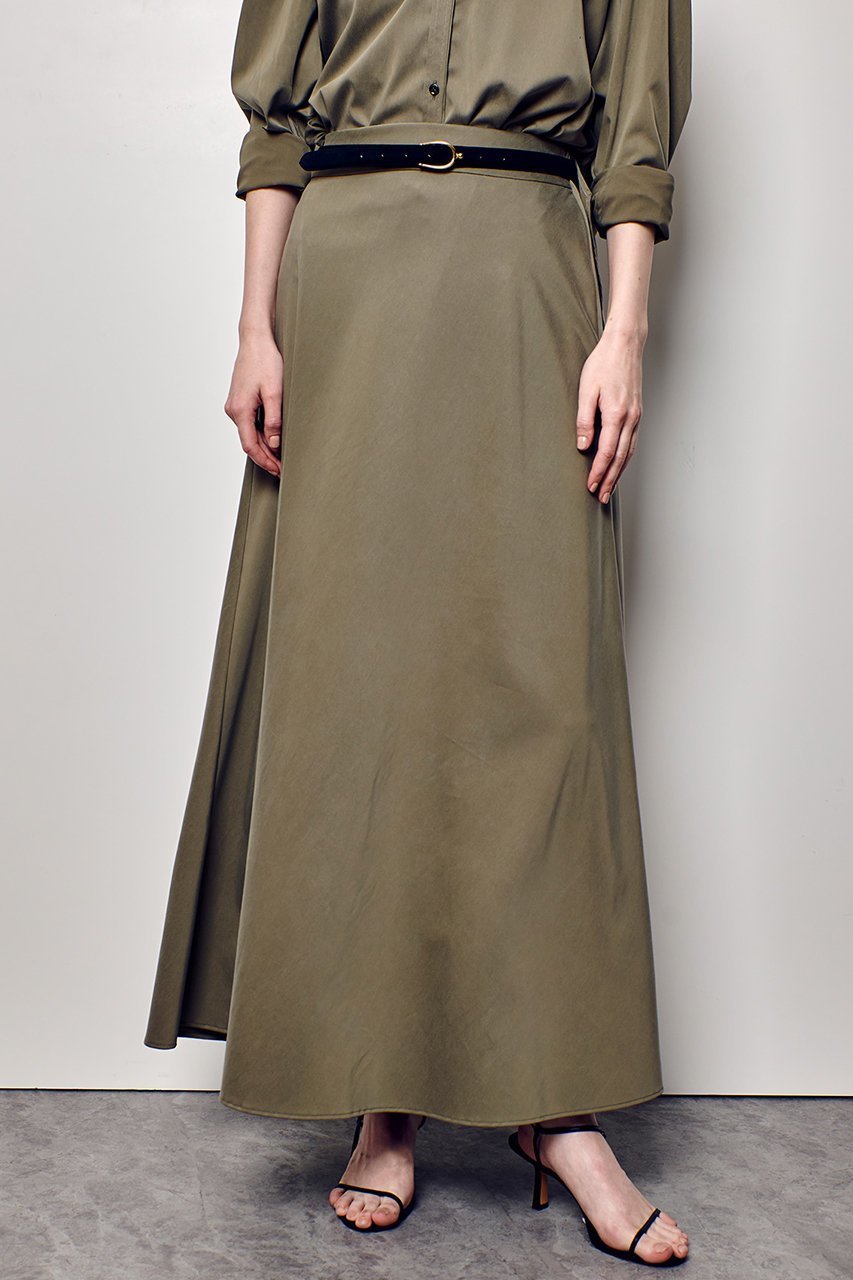 【アルアバイル/allureville】のフィブリルバイヤスナロースカート 人気、トレンドファッション・服の通販 founy(ファニー) 　ファッション　Fashion　レディースファッション　Fashion for Women　スカート　Skirts　ロングスカート　Long Skirts / Maxi & Midi Skirts　おすすめ　Recommended / Our Picks　エレガント 上品　Elegant　スウェット / スエット　Sweatshirt, Sweatwear　セットアップ　Set-Up, Coordinated Outfit　ビンテージ　Vintage, Retro Style　フレア　Flare, Flared　ブルゾン　Blouson, Bomber Jacket　ベスト　Vest, Waistcoat　リラックス　Relax, Relaxed Fit　ロング　Long, Long-Length　秋　Autumn　other-8|ID: prp329100004630869 ipo3291000000035511872