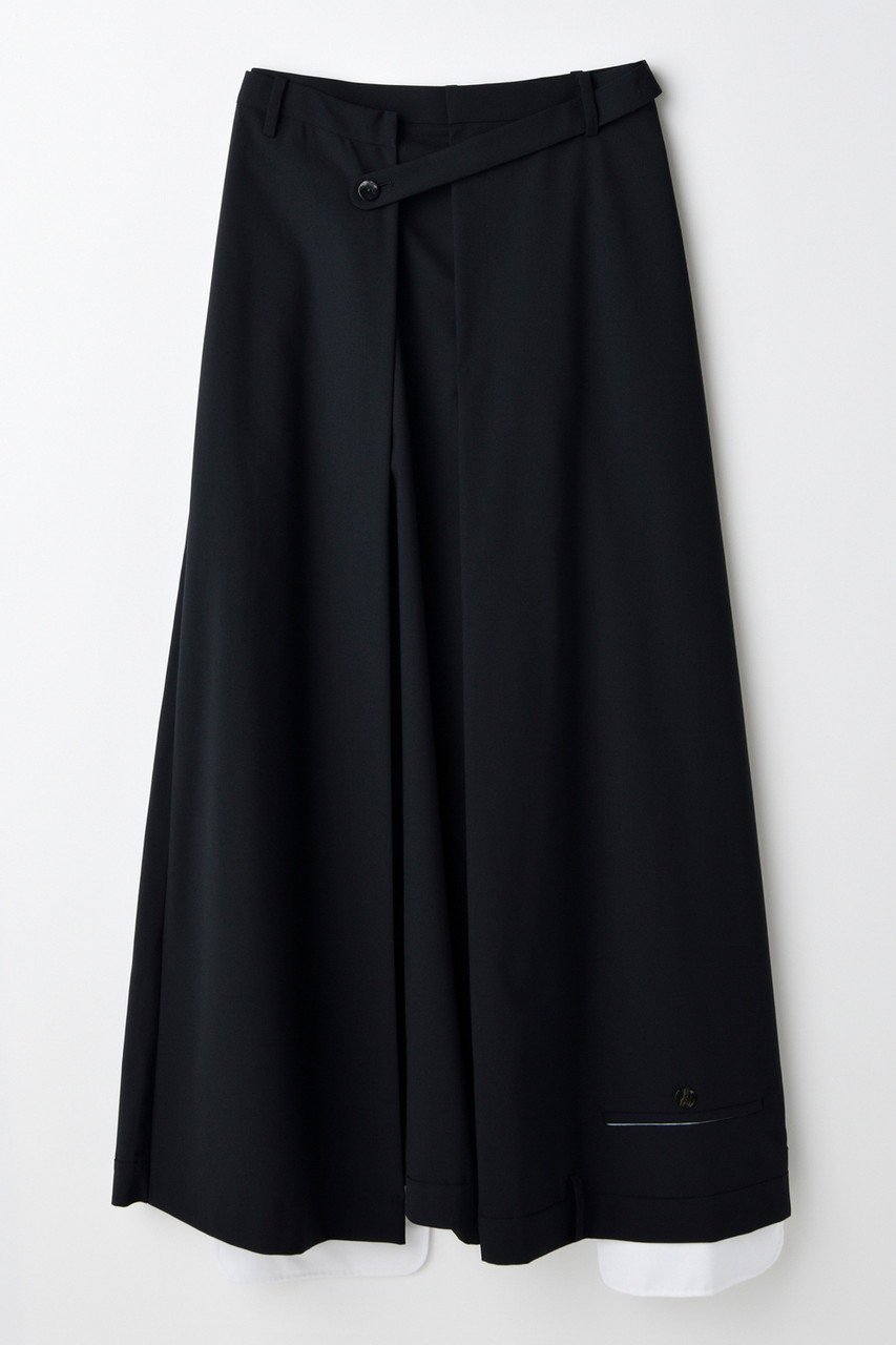 【エンフォルド/ENFOLD】の【8/13 12:00販売開始】TROUSERS FLARE-SKIRT/スカート 人気、トレンドファッション・服の通販 founy(ファニー) 　ファッション　Fashion　レディースファッション　Fashion for Women　スカート　Skirts　ロングスカート　Long Skirts / Maxi & Midi Skirts　エレガント 上品　Elegant　フレア　Flare, Flared　マニッシュ　Mannish, Boyish　リメイク　Remake, Reconstructed　ロング　Long, Long-Length　新作・新入荷　New Arrivals / New In　 other-1|ID: prp329100004630872 ipo3291000000033313823
