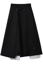 【エンフォルド/ENFOLD】のTROUSERS FLARE-SKIRT/スカート ブラック|ID: prp329100004630872 ipo3291000000035868268