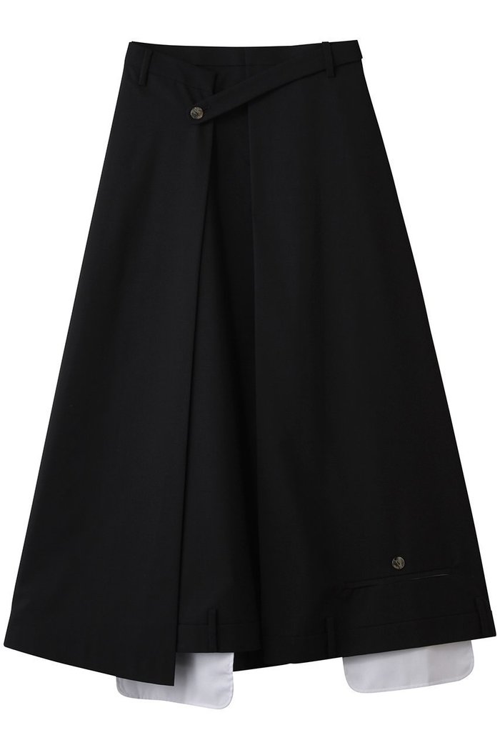 【エンフォルド/ENFOLD】のTROUSERS FLARE-SKIRT/スカート インテリア・キッズ・メンズ・レディースファッション・服の通販 founy(ファニー) https://founy.com/ ファッション Fashion レディースファッション Fashion for Women スカート Skirts ロングスカート Long Skirts / Maxi & Midi Skirts エレガント 上品 Elegant フレア Flare, Flared マニッシュ Mannish, Boyish リメイク Remake, Reconstructed ロング Long, Long-Length |ID: prp329100004630872 ipo3291000000036923283