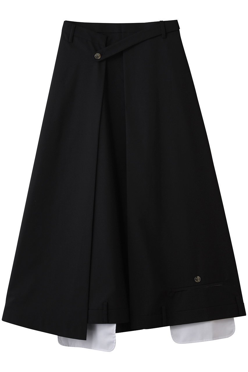 【エンフォルド/ENFOLD】のTROUSERS FLARE-SKIRT/スカート 人気、トレンドファッション・服の通販 founy(ファニー) 　ファッション　Fashion　レディースファッション　Fashion for Women　スカート　Skirts　ロングスカート　Long Skirts / Maxi & Midi Skirts　エレガント 上品　Elegant　フレア　Flare, Flared　マニッシュ　Mannish, Boyish　リメイク　Remake, Reconstructed　ロング　Long, Long-Length　 other-1|ID: prp329100004630872 ipo3291000000036923283