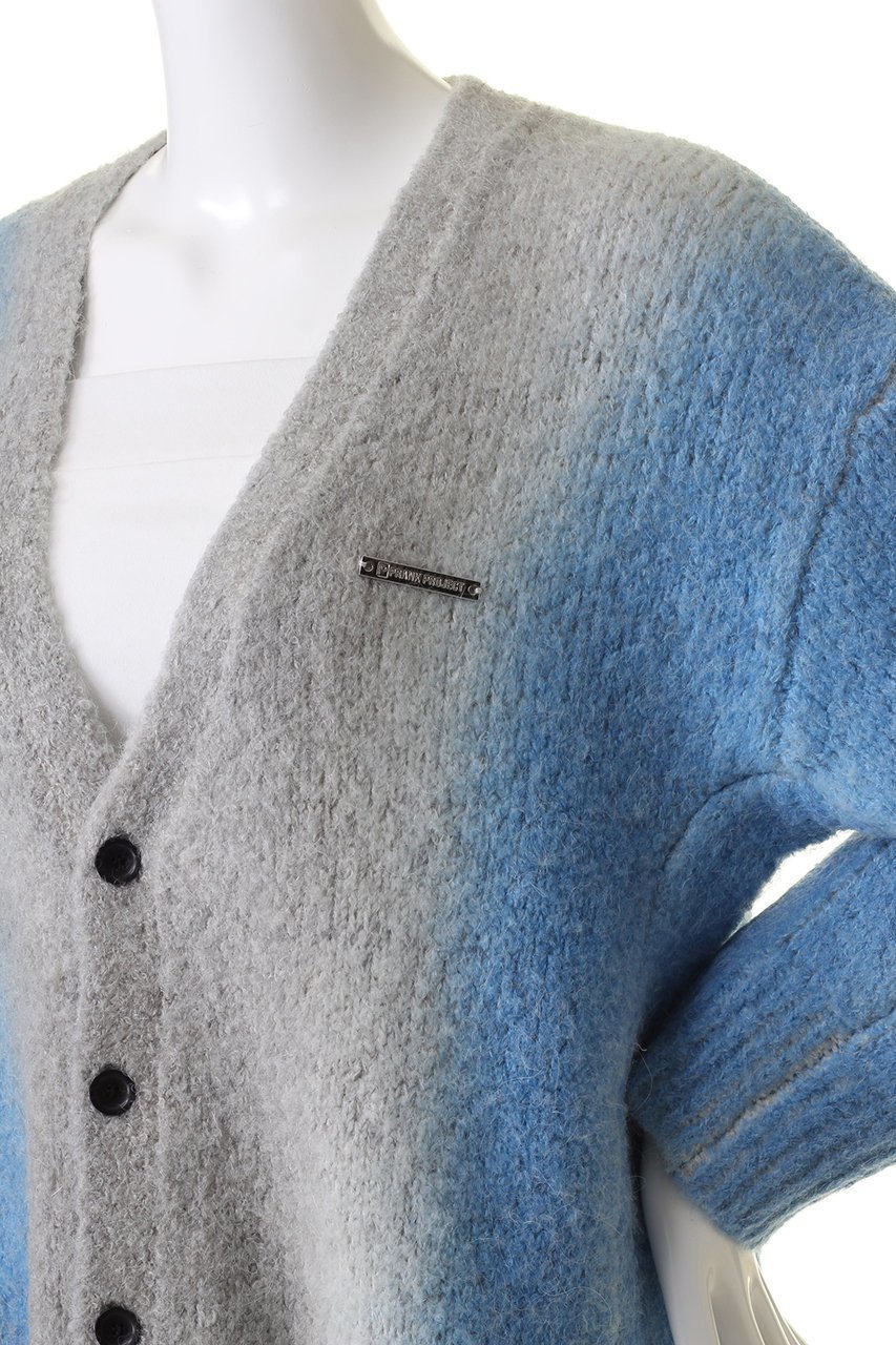 【プランク プロジェクト/PRANK PROJECT】の【UNISEX】グラデーションニットカーディガン/Gradation Knit Cardigan 人気、トレンドファッション・服の通販 founy(ファニー) 　ファッション　Fashion　レディースファッション　Fashion for Women　トップス・カットソー　Cut & Sew Tops　ニット　Knit Tops & Sweaters　カーディガン・羽織り　Layered Style Cardigans　キャミソール&ノースリーブ　Camisoles & Sleeveless Tops　シャツ・ブラウス・オフィスカジュアル　Elegant Blouses & Button-Ups　ロングTシャツ・Tシャツ　Longline T-Shirts & Tees　カットソー・ベーシックTシャツ　Cut-and-Sewn Tops / Stretch Tees & Basics　ユニセックス　Unisex, Genderless　おすすめ　Recommended / Our Picks　インナー　Innerwear　カーディガン　Cardigan, Knitwear　キャミソール　Camisole, Spaghetti Strap Top　グラデーション　Gradient, Ombre　コンパクト　Compact, Small Size　ジャケット　Jacket, Outerwear　ストライプ　Stripe, Striped Pattern　タンク　Tank Top, Sleeveless Top　other-5|ID: prp329100004630874 ipo3291000000033313986