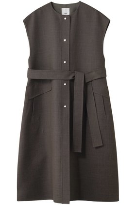 【エブール/ebure】 【8/8 0:00販売開始】ライトウールリバー ノーカラーロングジレ人気、トレンドファッション・服の通販 founy(ファニー) ファッション Fashion レディースファッション Fashion for Women アウター Coat / Outerwear Collection レディースジャケット・軽アウター Jackets 2025年 2025 2025-2026秋冬・A/W Autumn/Winter 2025–26 AW25–26 インナー Innerwear ジャケット Jacket, Outerwear ダブル Double, Double-Breasted ドット Polka Dot, Dot Pattern ドレープ Drape, Draping Fabric フェイス Face, Facial Design フォルム Silhouette, Form ベスト Vest, Waistcoat A/W・秋冬 Autumn/Winter |ID:prp329100004630876