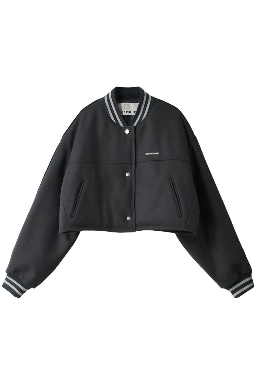 【プランク プロジェクト/PRANK PROJECT】の【UNISEX】メルトンショートスタジャン/Melton Short Studium Jacket 人気、トレンドファッション・服の通販 founy(ファニー) 　ファッション　Fashion　レディースファッション　Fashion for Women　アウター　Coat / Outerwear Collection　レディースジャケット・軽アウター　Jackets　ブルゾンジャケット・スポーティアウター　Blouson Jackets　ユニセックス　Unisex, Genderless　ショート　Short, Short Length　ジャケット　Jacket, Outerwear　ブルゾン　Blouson, Bomber Jacket　メルトン　Melton, Heavy Wool　冬　Winter / This Winter　 other-1|ID: prp329100004630877 ipo3291000000034422811