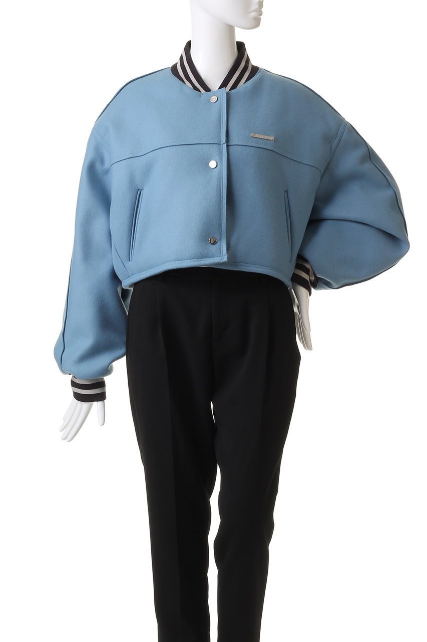 【プランク プロジェクト/PRANK PROJECT】の【UNISEX】メルトンショートスタジャン/Melton Short Studium Jacket 人気、トレンドファッション・服の通販 founy(ファニー) 　ファッション　Fashion　レディースファッション　Fashion for Women　アウター　Coat / Outerwear Collection　レディースジャケット・軽アウター　Jackets　ブルゾンジャケット・スポーティアウター　Blouson Jackets　ユニセックス　Unisex, Genderless　ショート　Short, Short Length　ジャケット　Jacket, Outerwear　ブルゾン　Blouson, Bomber Jacket　メルトン　Melton, Heavy Wool　冬　Winter / This Winter　other-2|ID: prp329100004630877 ipo3291000000034422815