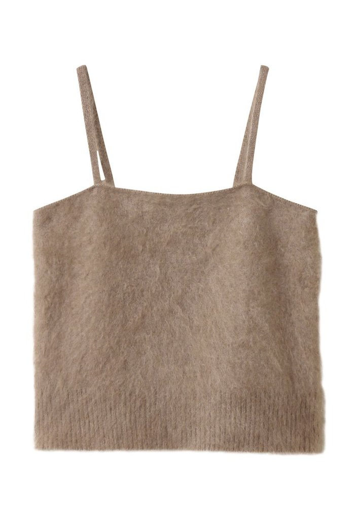 【エブール/ebure】のカシミアファーニット キャミソール インテリア・キッズ・メンズ・レディースファッション・服の通販 founy(ファニー) https://founy.com/ ファッション Fashion レディースファッション Fashion for Women トップス・カットソー Cut & Sew Tops ニット Knit Tops & Sweaters キャミソール&ノースリーブ Camisoles & Sleeveless Tops カジュアルプルオーバー・ニットトップス Pullovers & Knit Tops / Casual Pullovers カットソー Cut and Sewn Top キャミソール Camisole, Spaghetti Strap Top フロント Front, Front Design |ID: prp329100004630879 ipo3291000000035947060