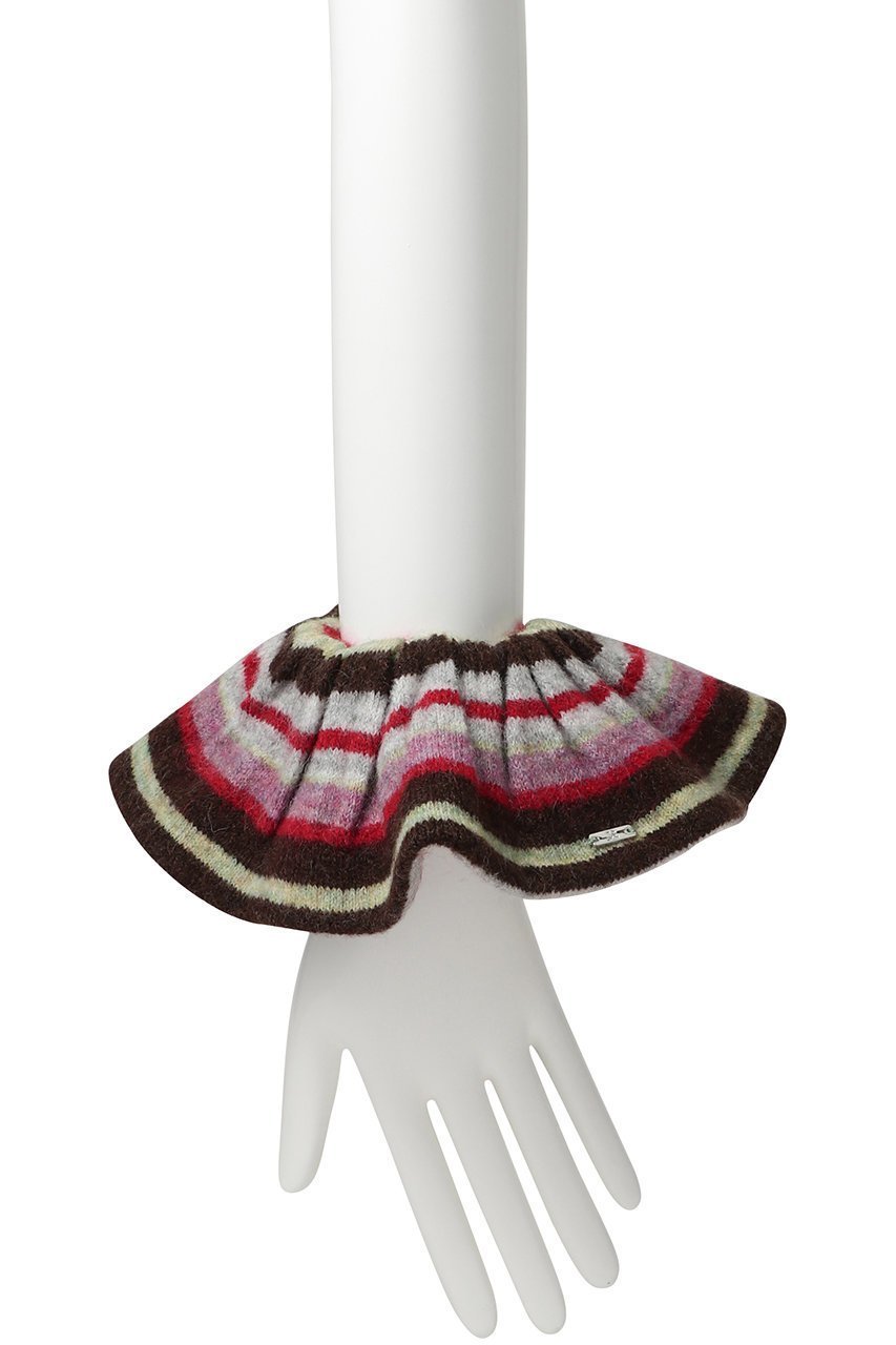 【メゾンスペシャル/MAISON SPECIAL】のMulti Border Knit Scrunchie/マルチボーダーニットシュシュ 人気、トレンドファッション・服の通販 founy(ファニー) 　ファッション　Fashion　レディースファッション　Fashion for Women　トップス・カットソー　Cut & Sew Tops　ニット　Knit Tops & Sweaters　シュシュ&ヘアアクセ/ヘアアレンジ　Scrunchies & Hair Accessories　2025年　2025　2025-2026秋冬・A/W　Autumn/Winter 2025–26 AW25–26　アクセサリー　Fashion Accessories　バランス　Balance, Style Balance　ワンポイント　One Point, Statement Accent　A/W・秋冬　Autumn/Winter　other-2|ID: prp329100004631583 ipo3291000000033327894