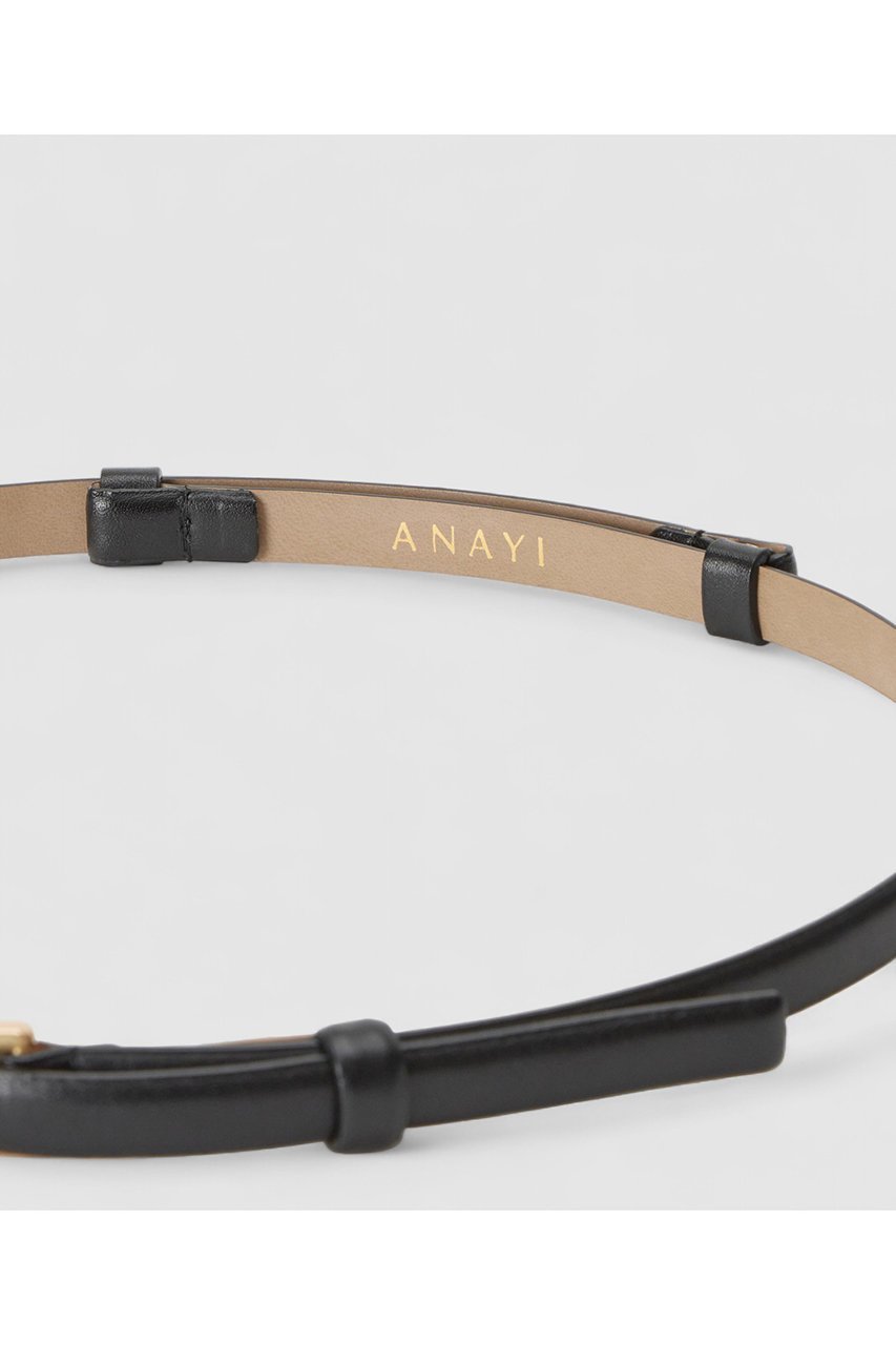 【アナイ/ANAYI】のプレートバックルスライドベルト 人気、トレンドファッション・服の通販 founy(ファニー) 　ファッション　Fashion　レディースファッション　Fashion for Women　バッグ　Bags　ベルト&ウエストマーク　Belts & Waist Accessories　2025年　2025　2025-2026秋冬・A/W　Autumn/Winter 2025–26 AW25–26　なめらか　Smooth, Silky Texture　アクセサリー　Fashion Accessories　スクエア　Square, Square Shape　モダン　Modern, Contemporary　エレガント 上品　Elegant　A/W・秋冬　Autumn/Winter　other-4|ID: prp329100004631589 ipo3291000000033327954