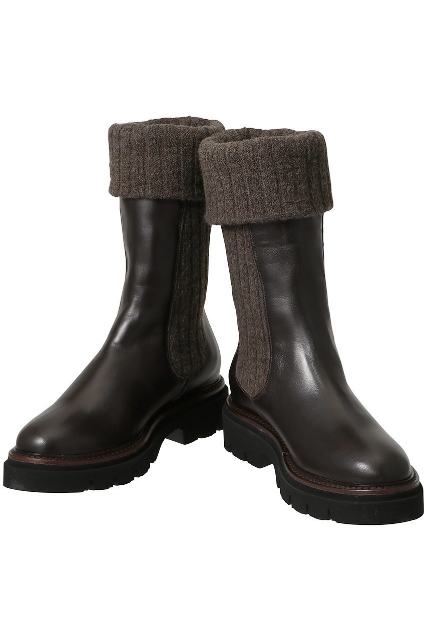 【プレインピープル/PLAIN PEOPLE】の【LUCA GROSSI】ミドルブーツ ALOIO 人気、トレンドファッション・服の通販 founy(ファニー) 　ファッション　Fashion　レディースファッション　Fashion for Women　なめらか　Smooth, Silky Texture　コンビ　Combo, Combination Style　ソックス　Socks, Hosiery　ミドル　Middle Length, Mid Height　エレガント 上品　Elegant　再入荷　Restock / Back in Stock　other-5|ID: prp329100004631596 ipo3291000000035741712