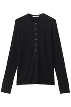 【ベイジ,/BEIGE,】のFORD(フォード)/ウール配色メローヘンリーネックカットソー 人気、トレンドファッション・服の通販 founy(ファニー) ファッション Fashion レディースファッション Fashion for Women トップス・カットソー Cut & Sew Tops シャツ・ブラウス・オフィスカジュアル Elegant Blouses & Button-Ups ロングTシャツ・Tシャツ Longline T-Shirts & Tees カットソー・ベーシックTシャツ Cut-and-Sewn Tops / Stretch Tees & Basics 2025年 2025 2025-2026秋冬・A/W Autumn/Winter 2025–26 AW25–26 インナー Innerwear ジャケット Jacket, Outerwear スリーブ Sleeve, Long Sleeve / Short Sleeve ロング Long, Long-Length A/W・秋冬 Autumn/Winter thumbnail Black|ID: prp329100004631599 ipo3291000000033328066