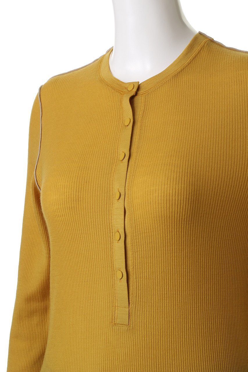 【ベイジ,/BEIGE,】のFORD(フォード)/ウール配色メローヘンリーネックカットソー 人気、トレンドファッション・服の通販 founy(ファニー) 　ファッション　Fashion　レディースファッション　Fashion for Women　トップス・カットソー　Cut & Sew Tops　シャツ・ブラウス・オフィスカジュアル　Elegant Blouses & Button-Ups　ロングTシャツ・Tシャツ　Longline T-Shirts & Tees　カットソー・ベーシックTシャツ　Cut-and-Sewn Tops / Stretch Tees & Basics　2025年　2025　2025-2026秋冬・A/W　Autumn/Winter 2025–26 AW25–26　インナー　Innerwear　ジャケット　Jacket, Outerwear　スリーブ　Sleeve, Long Sleeve / Short Sleeve　ロング　Long, Long-Length　A/W・秋冬　Autumn/Winter　other-5|ID: prp329100004631599 ipo3291000000033328071