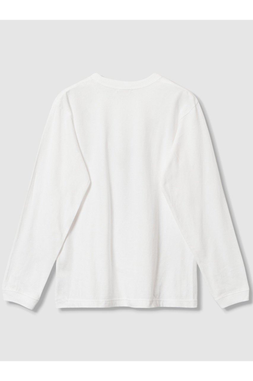 【アルアバイル/allureville】のフロッキーナローフォントロゴロンT 人気、トレンドファッション・服の通販 founy(ファニー) 　ファッション　Fashion　レディースファッション　Fashion for Women　トップス・カットソー　Cut & Sew Tops　シャツ・ブラウス・オフィスカジュアル　Elegant Blouses & Button-Ups　ロングTシャツ・Tシャツ　Longline T-Shirts & Tees　カットソー・ベーシックTシャツ　Cut-and-Sewn Tops / Stretch Tees & Basics　おすすめ　Recommended / Our Picks　インナー　Innerwear　カーディガン　Cardigan, Knitwear　ジャケット　Jacket, Outerwear　スリーブ　Sleeve, Long Sleeve / Short Sleeve　トレンド　Trend, Trending Now　フロント　Front, Front Design　ベーシック　Basic, Essential　ロング　Long, Long-Length　再入荷　Restock / Back in Stock　other-2|ID: prp329100004631602 ipo3291000000034294631