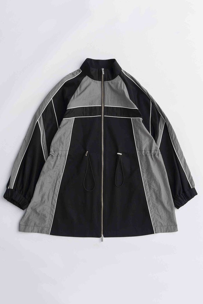 【メゾンスペシャル/MAISON SPECIAL】のTrack Jersey Mini Dress/トラックジャージミニワンピース インテリア・キッズ・メンズ・レディースファッション・服の通販 founy(ファニー) https://founy.com/ ファッション Fashion レディースファッション Fashion for Women ワンピース Dresses フォーマル・パーティードレス・結婚式用ドレス Elegant & Casual Dresses チュニック Tunic Tops & Dresses エアリー Airy Texture シアー Sheer, See-Through ジャケット Jacket, Outerwear スポーティ Sporty, Casual Athletic チュニック Tunic, Long Top ハイネック High Neck, Mock Neck ミックス Mix, Mixed Style リラックス Relax, Relaxed Fit ロング Long, Long-Length 羽織 Haori, Light Jacket |ID: prp329100004631608 ipo3291000000033328166