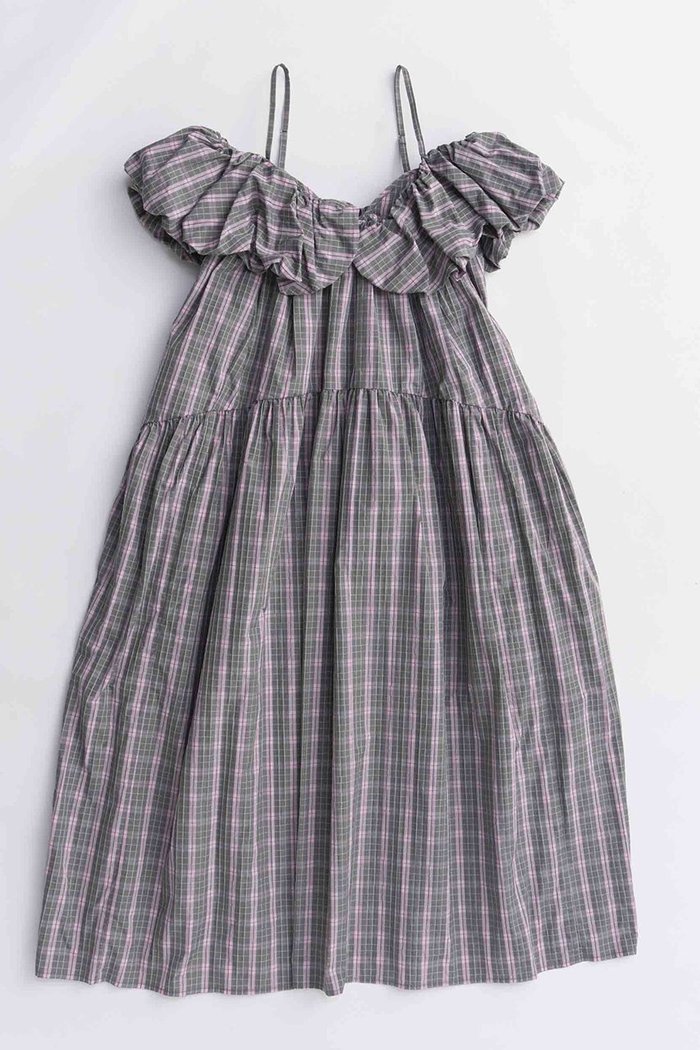 【メゾンスペシャル/MAISON SPECIAL】のPlaid Taffeta Voluminous Dress/チェックタフタボリュームワンピース インテリア・キッズ・メンズ・レディースファッション・服の通販 founy(ファニー) https://founy.com/ ファッション Fashion レディースファッション Fashion for Women ワンピース Dresses フォーマル・パーティードレス・結婚式用ドレス Elegant & Casual Dresses チュニック Tunic Tops & Dresses ギャザー Gathered, Ruffled スリーブ Sleeve, Long Sleeve / Short Sleeve タフタ Taffeta, Structured Fabric チェック Check, Plaid, Tartan チュニック Tunic, Long Top マキシ Maxi, Full Length ロング Long, Long-Length |ID: prp329100004631609 ipo3291000000033328175