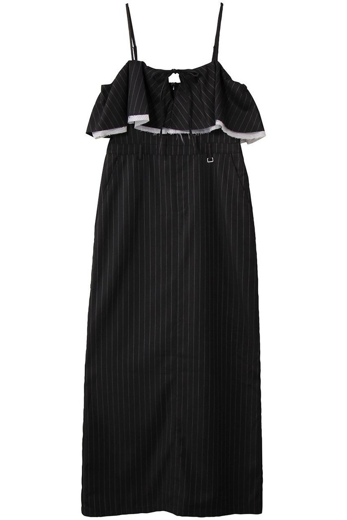 【メゾンスペシャル/MAISON SPECIAL】のFrilled Camisole Dress/フリルキャミワンピース インテリア・キッズ・メンズ・レディースファッション・服の通販 founy(ファニー) https://founy.com/ ファッション Fashion レディースファッション Fashion for Women ワンピース Dresses フォーマル・パーティードレス・結婚式用ドレス Elegant & Casual Dresses キャミソールワンピース Camisole Dresses チュニック Tunic Tops & Dresses インナー Innerwear キャミワンピース Cami Dress, Slip Dress シンプル Simple, Minimal ストライプ Stripe, Striped Pattern チュニック Tunic, Long Top フェミニン Feminine, Girly フリル Frill, Ruffle ロング Long, Long-Length エレガント 上品 Elegant |ID: prp329100004631610 ipo3291000000035376880