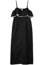 【メゾンスペシャル/MAISON SPECIAL】のFrilled Camisole Dress/フリルキャミワンピース BLK(ブラック)|ID: prp329100004631610 ipo3291000000035376882