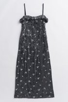 【メゾンスペシャル/MAISON SPECIAL】のFlower Embroidery Velour Camisole Dress/フラワーエンブロイダリーベロアキャミワンピース GRY(グレー)|ID: prp329100004631611 ipo3291000000033328209