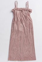 【メゾンスペシャル/MAISON SPECIAL】のScrunchie Velour Camisole Dress/シュシュベロアキャミワンピース PNK(ピンク)|ID: prp329100004631612 ipo3291000000033328226