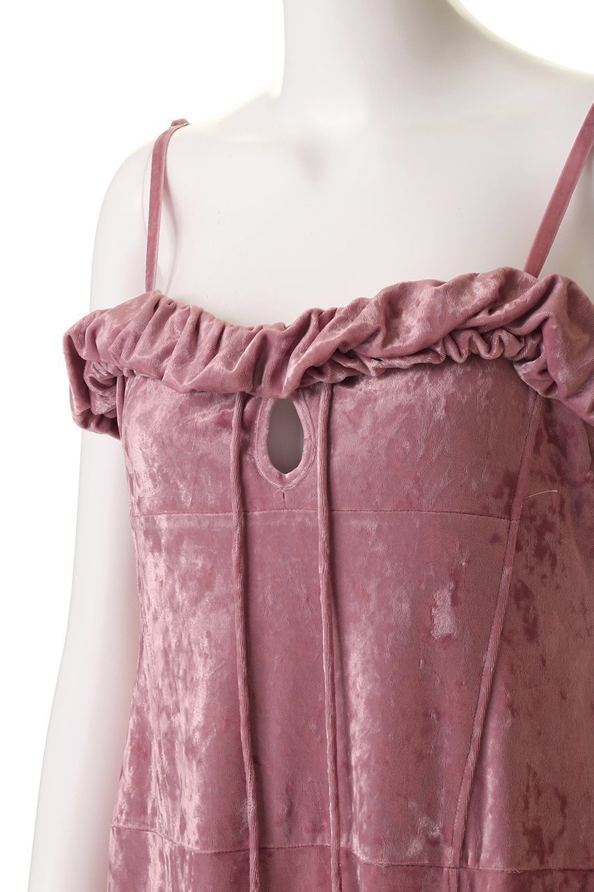 【メゾンスペシャル/MAISON SPECIAL】のScrunchie Velour Camisole Dress/シュシュベロアキャミワンピース 人気、トレンドファッション・服の通販 founy(ファニー) ファッション Fashion レディースファッション Fashion for Women ワンピース Dresses フォーマル・パーティードレス・結婚式用ドレス Elegant & Casual Dresses キャミソールワンピース Camisole Dresses チュニック Tunic Tops & Dresses シュシュ&ヘアアクセ/ヘアアレンジ Scrunchies & Hair Accessories おすすめ Recommended / Our Picks なめらか Smooth, Silky Texture キャミワンピース Cami Dress, Slip Dress クラッシュ Distressed, Crashed Style チュニック Tunic, Long Top フィット Fit, Slim Fit フリル Frill, Ruffle ベロア Velour, Soft Velvet ラップ Wrap, Wrap Design ロング Long, Long-Length other-5|ID: prp329100004631612 ipo3291000000035376930