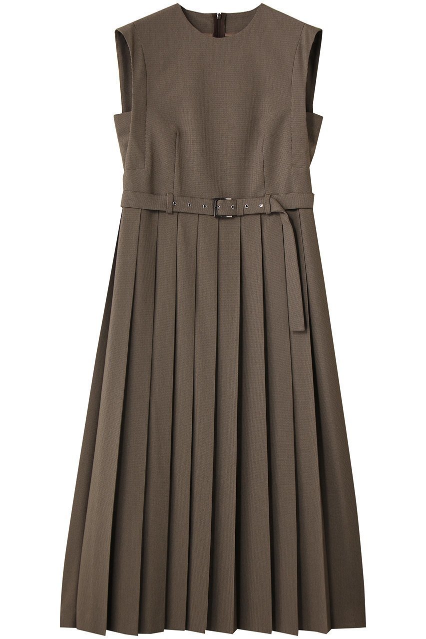 【アルアバイル/allureville】のサイドスリットプリーツロングワンピース インテリア・キッズ・メンズ・レディースファッション・服の通販 founy(ファニー) ファッション Fashion レディースファッション Fashion for Women ワンピース Dresses チュニック Tunic Tops & Dresses シルバー Silver, Metallic Silver スリット Slit, Slit Detail チュニック Tunic, Long Top プリーツ Pleats, Pleated モダン Modern, Contemporary ロング Long, Long-Length ブラウン|ID: prp329100004631613 ipo3291000000034037318