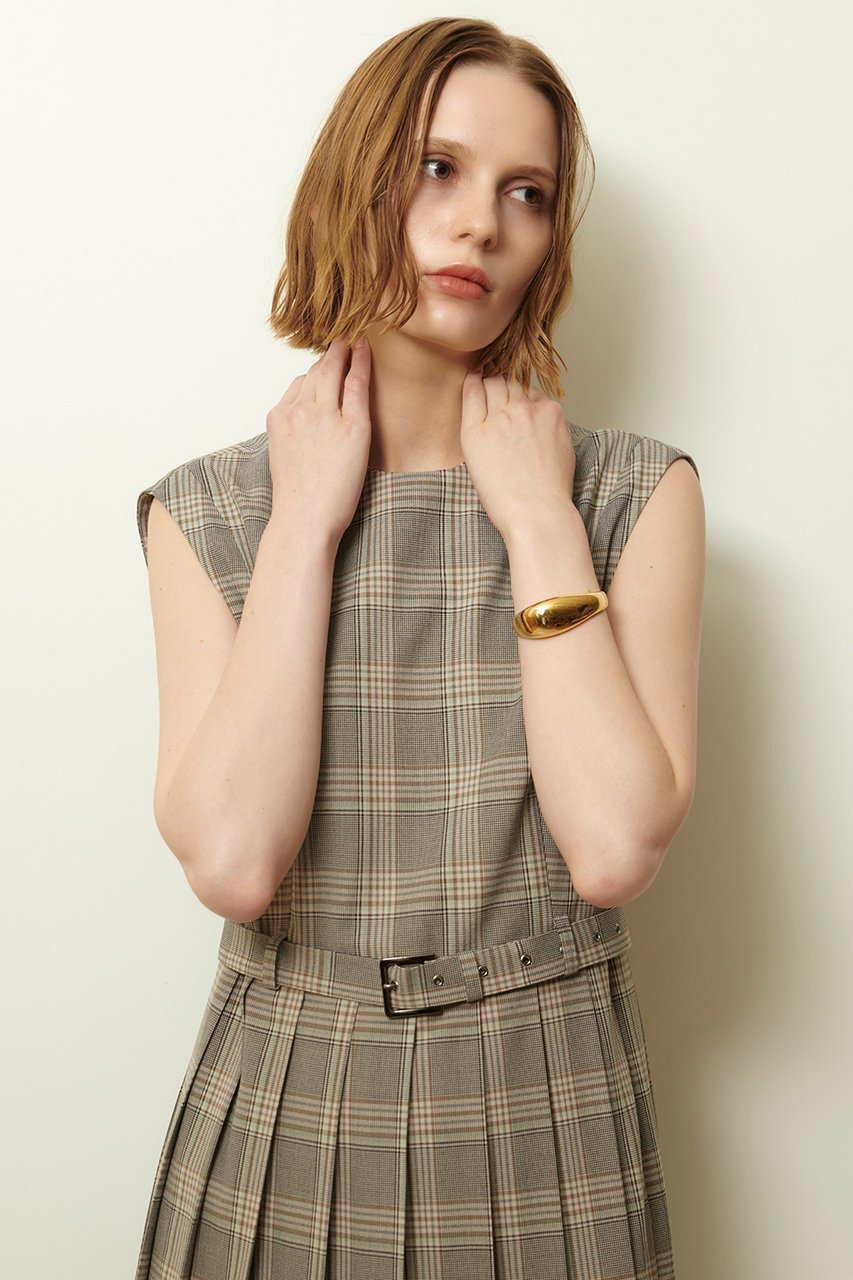 【アルアバイル/allureville】のサイドスリットプリーツロングワンピース 人気、トレンドファッション・服の通販 founy(ファニー) 　ファッション　Fashion　レディースファッション　Fashion for Women　ワンピース　Dresses　チュニック　Tunic Tops & Dresses　シルバー　Silver, Metallic Silver　スリット　Slit, Slit Detail　チュニック　Tunic, Long Top　プリーツ　Pleats, Pleated　モダン　Modern, Contemporary　ロング　Long, Long-Length　other-2|ID: prp329100004631613 ipo3291000000035651563