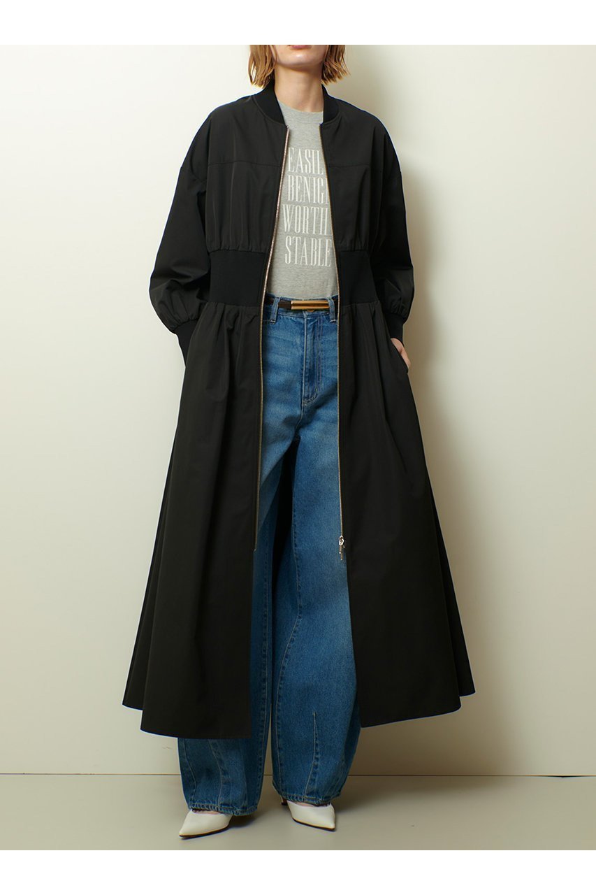 【アルアバイル/allureville】のボンバーワンピース B 人気、トレンドファッション・服の通販 founy(ファニー) 　ファッション　Fashion　レディースファッション　Fashion for Women　ワンピース　Dresses　チュニック　Tunic Tops & Dresses　2025年　2025　2025-2026秋冬・A/W　Autumn/Winter 2025–26 AW25–26　スポーツ　Sports, Activewear　タフタ　Taffeta, Structured Fabric　チュニック　Tunic, Long Top　トレンド　Trend, Trending Now　ミックス　Mix, Mixed Style　ロング　Long, Long-Length　春　Spring　A/W・秋冬　Autumn/Winter　other-3|ID: prp329100004631614 ipo3291000000033328252