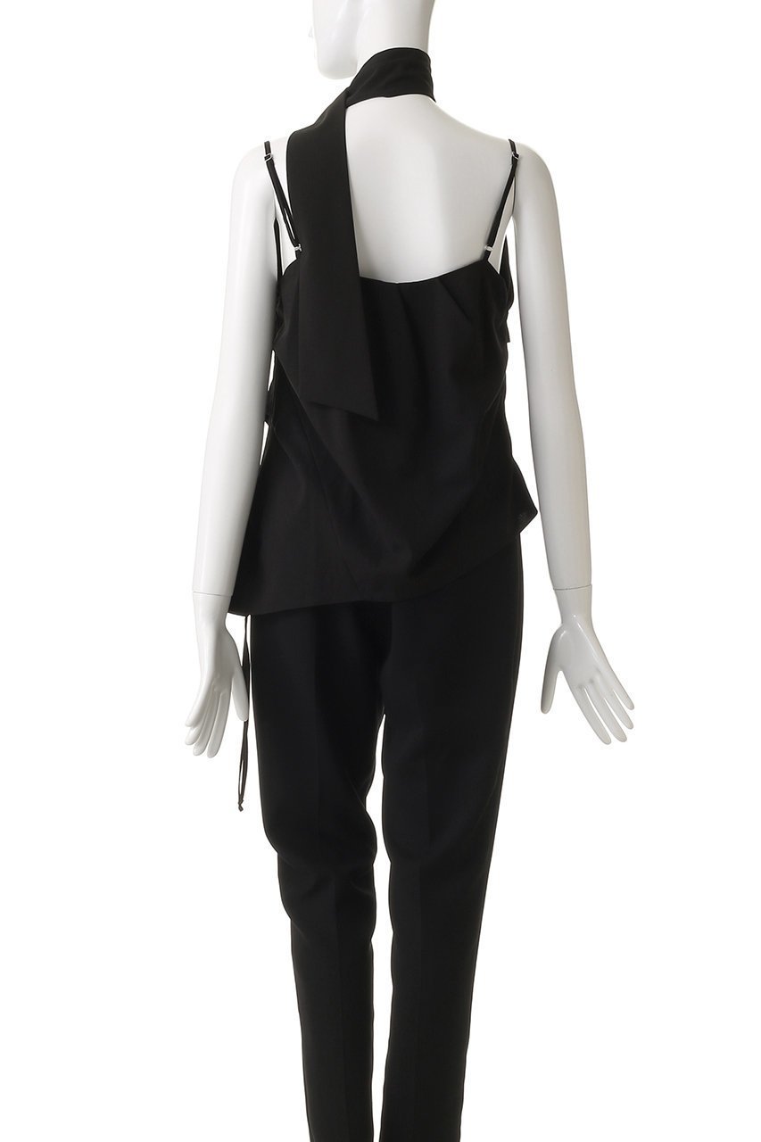 【メゾンスペシャル/MAISON SPECIAL】のDrape Asymmetry Tie Bustier/ドレープアシメタイビスチェ 人気、トレンドファッション・服の通販 founy(ファニー) 　ファッション　Fashion　レディースファッション　Fashion for Women　トップス・カットソー　Cut & Sew Tops　キャミソール&ノースリーブ　Camisoles & Sleeveless Tops　シャツ・ブラウス・オフィスカジュアル　Elegant Blouses & Button-Ups　ビスチェ　Bustiers & Corset Tops / Layered Bustier Style　アシンメトリー　Asymmetrical Style　カットソー　Cut and Sewn Top　ギャザー　Gathered, Ruffled　クラシック　Classic, Timeless Style　スーツ　Suit, Formalwear　ドレープ　Drape, Draping Fabric　ノースリーブ　Sleeveless, No-Sleeve　エレガント 上品　Elegant　other-4|ID: prp329100004631620 ipo3291000000035597949