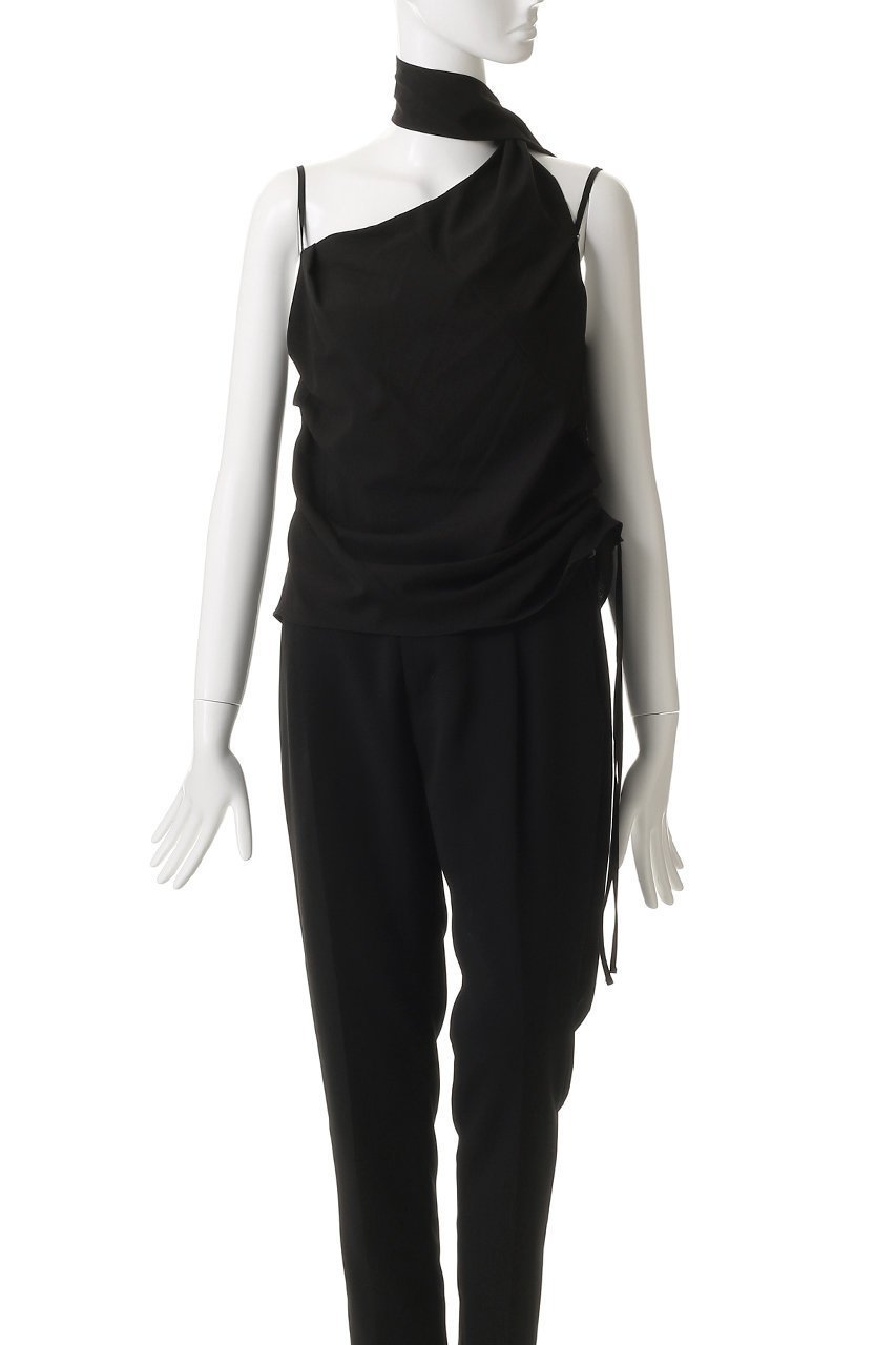 【メゾンスペシャル/MAISON SPECIAL】のDrape Asymmetry Tie Bustier/ドレープアシメタイビスチェ 人気、トレンドファッション・服の通販 founy(ファニー) 　ファッション　Fashion　レディースファッション　Fashion for Women　トップス・カットソー　Cut & Sew Tops　キャミソール&ノースリーブ　Camisoles & Sleeveless Tops　シャツ・ブラウス・オフィスカジュアル　Elegant Blouses & Button-Ups　ビスチェ　Bustiers & Corset Tops / Layered Bustier Style　アシンメトリー　Asymmetrical Style　カットソー　Cut and Sewn Top　ギャザー　Gathered, Ruffled　クラシック　Classic, Timeless Style　スーツ　Suit, Formalwear　ドレープ　Drape, Draping Fabric　ノースリーブ　Sleeveless, No-Sleeve　エレガント 上品　Elegant　other-7|ID: prp329100004631620 ipo3291000000035597958