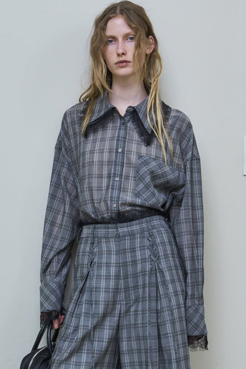【メゾンスペシャル/MAISON SPECIAL】の2way Attachment Lace Shirt/2WAYアタッチメントレースシャツ 人気、トレンドファッション・服の通販 founy(ファニー) 　ファッション　Fashion　レディースファッション　Fashion for Women　トップス・カットソー　Cut & Sew Tops　シャツ・ブラウス・オフィスカジュアル　Elegant Blouses & Button-Ups　2025年　2025　2025-2026秋冬・A/W　Autumn/Winter 2025–26 AW25–26　なめらか　Smooth, Silky Texture　カフス　Cuff Design　スリーブ　Sleeve, Long Sleeve / Short Sleeve　ラップ　Wrap, Wrap Design　レース　Lace, Lace Fabric　ロング　Long, Long-Length　A/W・秋冬　Autumn/Winter　other-4|ID: prp329100004631625 ipo3291000000033328412