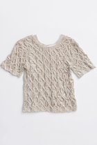 【メゾンスペシャル/MAISON SPECIAL】のVelor Shirring Tops/ベロアシャーリングトップス 人気、トレンドファッション・服の通販 founy(ファニー) ファッション Fashion レディースファッション Fashion for Women トップス・カットソー Cut & Sew Tops シャツ・ブラウス・オフィスカジュアル Elegant Blouses & Button-Ups ベロアトップス Velour Tops / Velvet-Look Items コンパクト Compact, Small Size シャーリング Shirring, Ruched ショート Short, Short Length ストレッチ Stretch, Stretchy Fabric スリーブ Sleeve, Long Sleeve / Short Sleeve ハーフ Half, Half-Length バランス Balance, Style Balance フィット Fit, Slim Fit ベロア Velour, Soft Velvet エレガント 上品 Elegant 秋 Autumn thumbnail O.WHT(オフホワイト)|ID: prp329100004631630 ipo3291000000033328477
