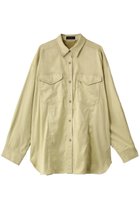【メゾンスペシャル/MAISON SPECIAL】のBicolor Stitched Suede Shirt/バイカラーステッチスエードシャツ 人気、トレンドファッション・服の通販 founy(ファニー) ファッション Fashion レディースファッション Fashion for Women トップス・カットソー Cut & Sew Tops シャツ・ブラウス・オフィスカジュアル Elegant Blouses & Button-Ups なめらか Smooth, Silky Texture ショルダー Shoulder, Shoulder Strap シンプル Simple, Minimal スリーブ Sleeve, Long Sleeve / Short Sleeve ドロップ Drop Shoulder, Dropped Style フォルム Silhouette, Form ベーシック Basic, Essential リアル Real, Realistic リラックス Relax, Relaxed Fit ロング Long, Long-Length エレガント 上品 Elegant thumbnail LIME(ライム)|ID: prp329100004631631 ipo3291000000035966035