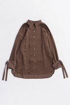 【メゾンスペシャル/MAISON SPECIAL】の2way Satin Oversized Shirt/2WAYサテンオーバーシャツ BRN(ブラウン)|ID: prp329100004631632 ipo3291000000033328510