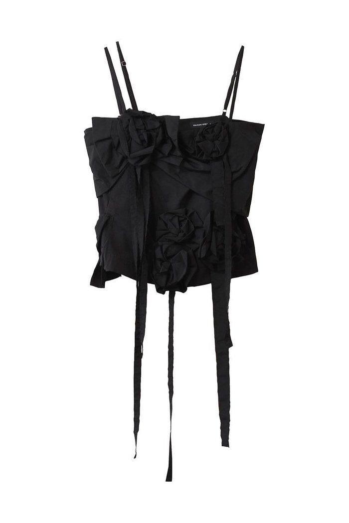 【メゾンスペシャル/MAISON SPECIAL】のMotif Ribbon Bustier/モチーフリボンビスチェ インテリア・キッズ・メンズ・レディースファッション・服の通販 founy(ファニー) https://founy.com/ ファッション Fashion レディースファッション Fashion for Women トップス・カットソー Cut & Sew Tops キャミソール&ノースリーブ Camisoles & Sleeveless Tops シャツ・ブラウス・オフィスカジュアル Elegant Blouses & Button-Ups ビスチェ Bustiers & Corset Tops / Layered Bustier Style ノースリーブ Sleeveless, No-Sleeve ビスチェ Bustier, Corset Top ミックス Mix, Mixed Style モチーフ Motif, Design Theme リボン Ribbon, Bow |ID: prp329100004631633 ipo3291000000035966048