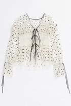 【メゾンスペシャル/MAISON SPECIAL】の2way Ruffle Gathers Tulle Tops/2WAYフリルギャザーチュールトップス MLT1(マルチカラー)|ID: prp329100004631634 ipo3291000000033328542