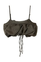 【メゾンスペシャル/MAISON SPECIAL】のGlitter Volume Balloon Bustier/グリッターボリュームバルーンビスチェ 人気、トレンドファッション・服の通販 founy(ファニー) ファッション Fashion レディースファッション Fashion for Women トップス・カットソー Cut & Sew Tops キャミソール&ノースリーブ Camisoles & Sleeveless Tops シャツ・ブラウス・オフィスカジュアル Elegant Blouses & Button-Ups ビスチェ Bustiers & Corset Tops / Layered Bustier Style カットソー Cut and Sewn Top ジャケット Jacket, Outerwear スウェット / スエット Sweatshirt, Sweatwear ノースリーブ Sleeveless, No-Sleeve ビスチェ Bustier, Corset Top ボンディング Bonding, Bonded Fabric リボン Ribbon, Bow 再入荷 Restock / Back in Stock thumbnail GLD(ゴールド)|ID: prp329100004631635 ipo3291000000035052113