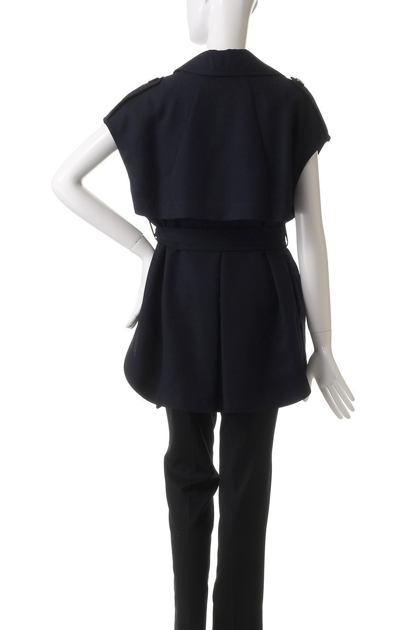 【スタニングルアー/STUNNING LURE】のトレンチポンチョ 人気、トレンドファッション・服の通販 founy(ファニー) 　ファッション　Fashion　レディースファッション　Fashion for Women　アウター　Coat / Outerwear Collection　コート・ロングコート・ピーコート　Long Coats, Peacoats & More　ポンチョ・ケープコート　Ponchos & Capes　ショート　Short, Short Length　シンプル　Simple, Minimal　軽量　Lightweight, Ultra Light　other-4|ID: prp329100004631640 ipo3291000000033328626