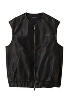 【メゾンスペシャル/MAISON SPECIAL】のfaux Leather Vest/フェイクレザーベスト BRN(ブラウン)|ID: prp329100004631641 ipo3291000000035797880