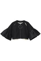 【メゾンスペシャル/MAISON SPECIAL】のDome Sleeve Zip Jacket/ドームスリーブジップジャケット 人気、トレンドファッション・服の通販 founy(ファニー) ファッション Fashion レディースファッション Fashion for Women アウター Coat / Outerwear Collection レディースジャケット・軽アウター Jackets 2025年 2025 2025-2026秋冬・A/W Autumn/Winter 2025–26 AW25–26 おすすめ Recommended / Our Picks インナー Innerwear オケージョン Occasion Wear カーディガン Cardigan, Knitwear コンシャス Conscious, Bodycon コンパクト Compact, Small Size サテン Satin, Glossy Fabric ジップ Zip, Zipper ジャケット Jacket, Outerwear ダブル Double, Double-Breasted A/W・秋冬 Autumn/Winter 羽織 Haori, Light Jacket thumbnail BLK(ブラック)|ID: prp329100004631643 ipo3291000000033328663