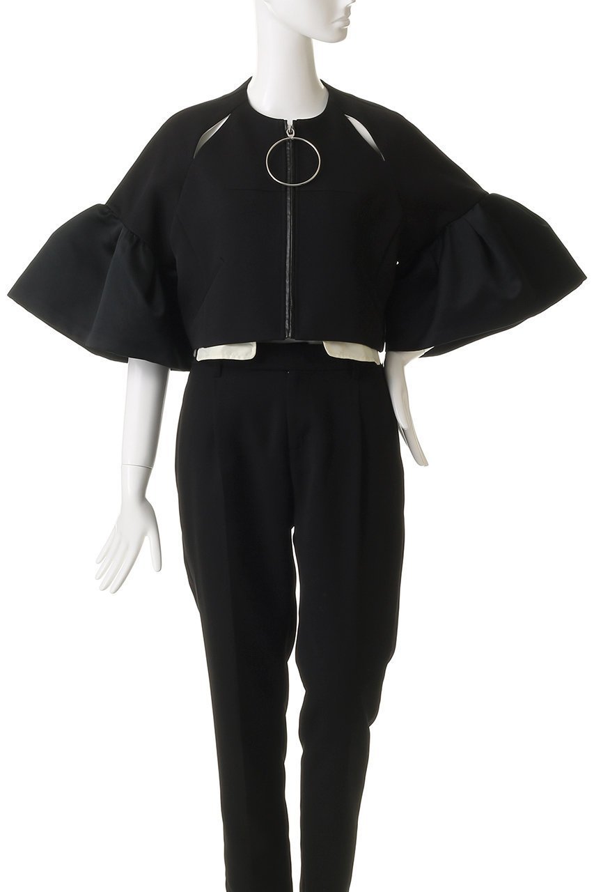 【メゾンスペシャル/MAISON SPECIAL】のDome Sleeve Zip Jacket/ドームスリーブジップジャケット 人気、トレンドファッション・服の通販 founy(ファニー) 　ファッション　Fashion　レディースファッション　Fashion for Women　アウター　Coat / Outerwear Collection　レディースジャケット・軽アウター　Jackets　2025年　2025　2025-2026秋冬・A/W　Autumn/Winter 2025–26 AW25–26　おすすめ　Recommended / Our Picks　インナー　Innerwear　オケージョン　Occasion Wear　カーディガン　Cardigan, Knitwear　コンシャス　Conscious, Bodycon　コンパクト　Compact, Small Size　サテン　Satin, Glossy Fabric　ジップ　Zip, Zipper　ジャケット　Jacket, Outerwear　ダブル　Double, Double-Breasted　A/W・秋冬　Autumn/Winter　羽織　Haori, Light Jacket　other-2|ID: prp329100004631643 ipo3291000000033328665