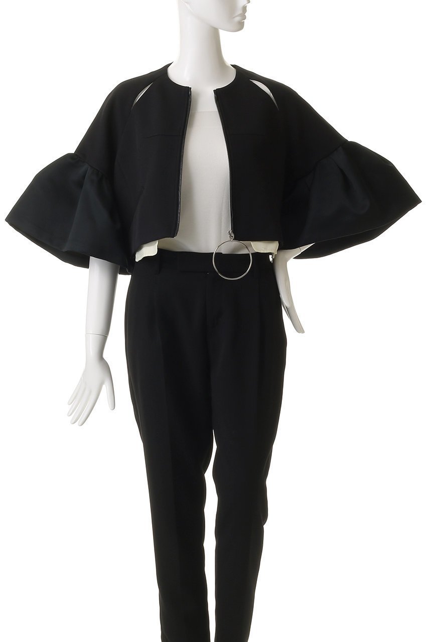 【メゾンスペシャル/MAISON SPECIAL】のDome Sleeve Zip Jacket/ドームスリーブジップジャケット 人気、トレンドファッション・服の通販 founy(ファニー) 　ファッション　Fashion　レディースファッション　Fashion for Women　アウター　Coat / Outerwear Collection　レディースジャケット・軽アウター　Jackets　2025年　2025　2025-2026秋冬・A/W　Autumn/Winter 2025–26 AW25–26　おすすめ　Recommended / Our Picks　インナー　Innerwear　オケージョン　Occasion Wear　カーディガン　Cardigan, Knitwear　コンシャス　Conscious, Bodycon　コンパクト　Compact, Small Size　サテン　Satin, Glossy Fabric　ジップ　Zip, Zipper　ジャケット　Jacket, Outerwear　ダブル　Double, Double-Breasted　A/W・秋冬　Autumn/Winter　羽織　Haori, Light Jacket　other-8|ID: prp329100004631643 ipo3291000000033328676