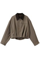 【アルアバイル/allureville】のステンカラーブルゾン ベージュ系|ID:prp329100004631648