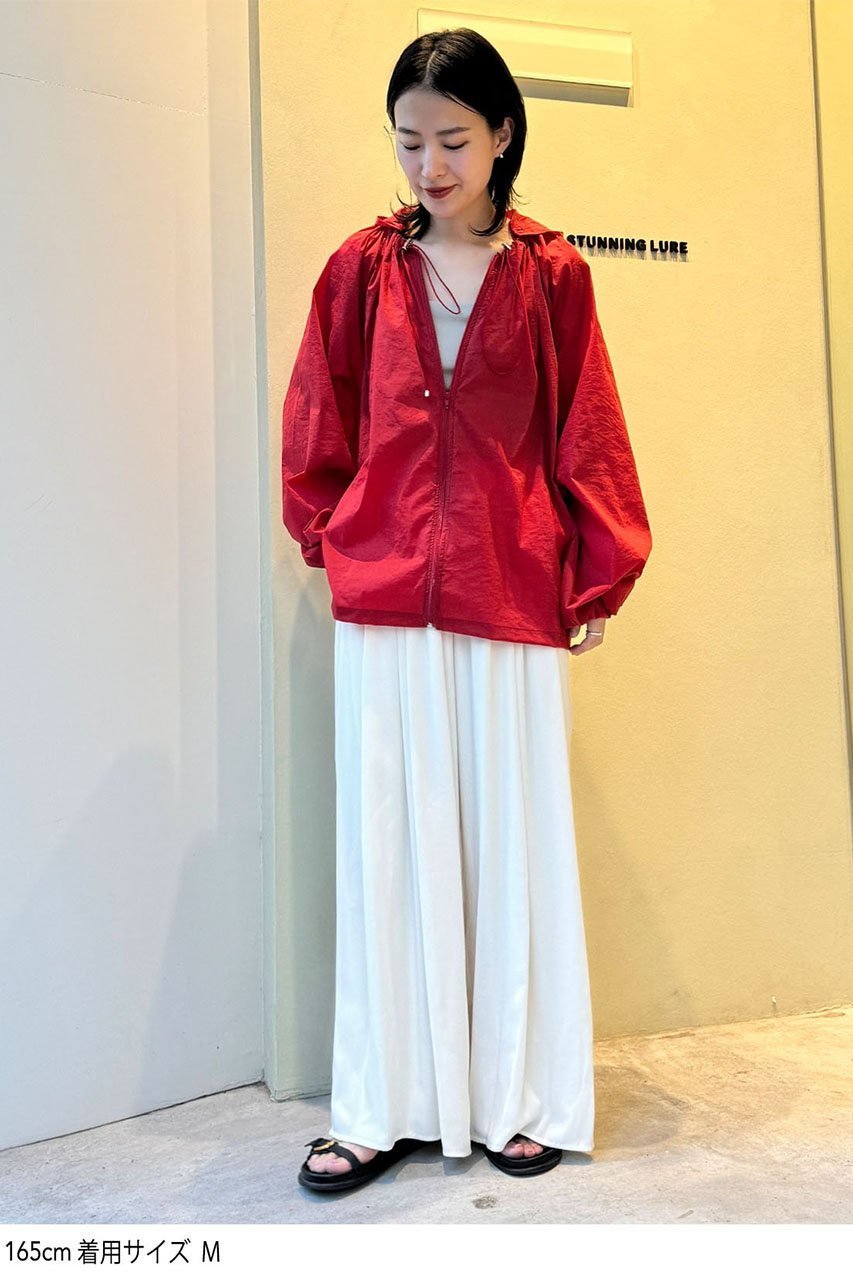 【スタニングルアー/STUNNING LURE】のrドローストリングトップス 人気、トレンドファッション・服の通販 founy(ファニー) 　ファッション　Fashion　レディースファッション　Fashion for Women　アウター　Coat / Outerwear Collection　レディースジャケット・軽アウター　Jackets　ブルゾンジャケット・スポーティアウター　Blouson Jackets　エアリー　Airy Texture　ギャザー　Gathered, Ruffled　シアー　Sheer, See-Through　ジャケット　Jacket, Outerwear　ストレッチ　Stretch, Stretchy Fabric　スリーブ　Sleeve, Long Sleeve / Short Sleeve　フォルム　Silhouette, Form　ブルゾン　Blouson, Bomber Jacket　旅行　Travel　other-5|ID: prp329100004631649 ipo3291000000035638991