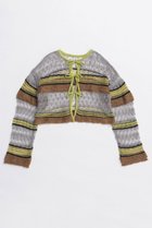 【メゾンスペシャル/MAISON SPECIAL】の2way Ribbon Cardigan/2WAYリボンカーディガン 人気、トレンドファッション・服の通販 founy(ファニー) ファッション Fashion レディースファッション Fashion for Women トップス・カットソー Cut & Sew Tops ニット Knit Tops & Sweaters カーディガン・羽織り Layered Style Cardigans 2025年 2025 2025-2026秋冬・A/W Autumn/Winter 2025–26 AW25–26 おすすめ Recommended / Our Picks カラフル Colorful Design カーディガン Cardigan, Knitwear ショート Short, Short Length タンク Tank Top, Sleeveless Top タートルネック Turtleneck, High Neck バランス Balance, Style Balance リボン Ribbon, Bow 冬 Winter / This Winter 秋 Autumn A/W・秋冬 Autumn/Winter thumbnail KHK(カーキ)|ID: prp329100004631651 ipo3291000000033328770
