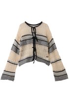 【メゾンスペシャル/MAISON SPECIAL】の2way Ribbon Cardigan/2WAYリボンカーディガン IVR(アイボリー)|ID: prp329100004631651 ipo3291000000036753263