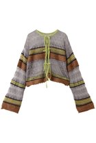 【メゾンスペシャル/MAISON SPECIAL】の2way Ribbon Cardigan/2WAYリボンカーディガン KHK(カーキ)|ID: prp329100004631651 ipo3291000000036753264